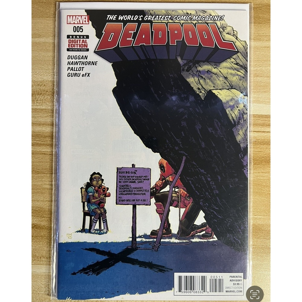 Deadpool #5 2016 The World's Greatest By Gerry Duggan Marvel